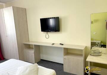 Фото номера Стандартный двухместный номер с 1 кроватью Мотели Hotel Saftica г. Săftica 9